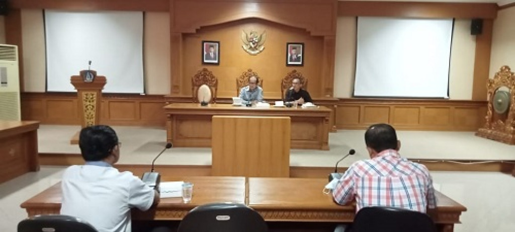 Study Banding DPRD Kabupaten Lombok Timur Tentang TPTGR ke Inspektorat Kabupaten Badung